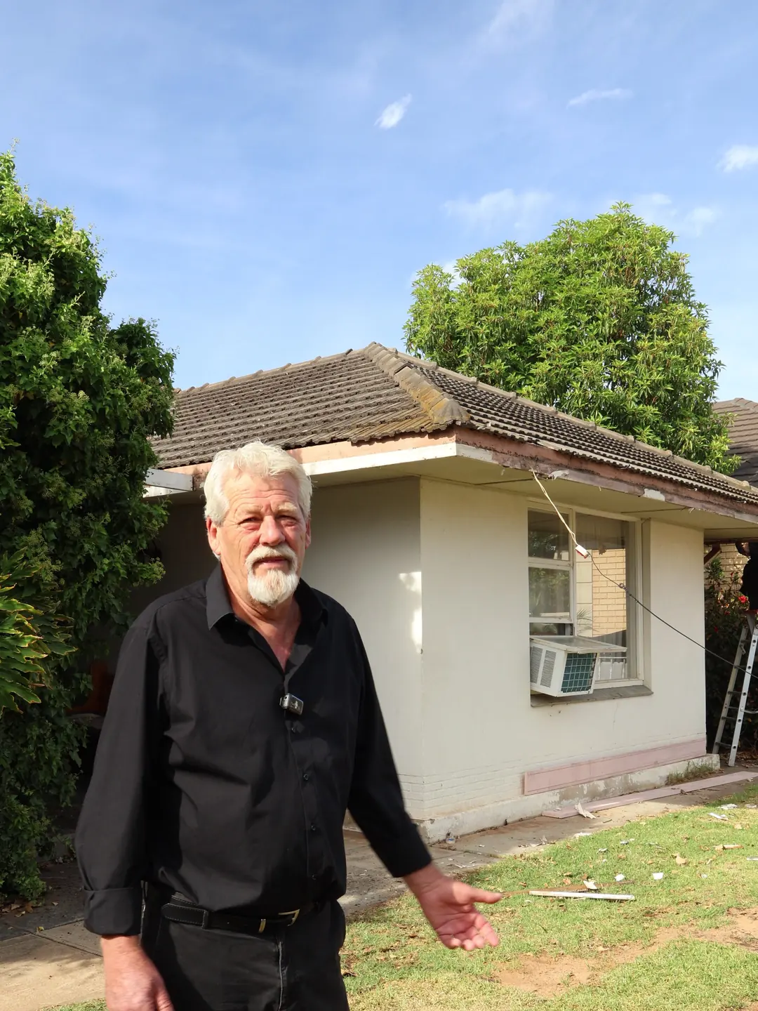Paul from the Built For Life team on site in Somerton Park